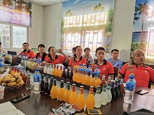 云南牛商争霸赛参赛企业学员到8868体育走访交流