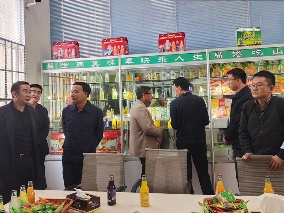 省投资促进局领导一行到8868体育考察调研