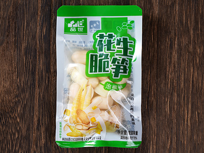 120g、散称花生脆笋泡椒味