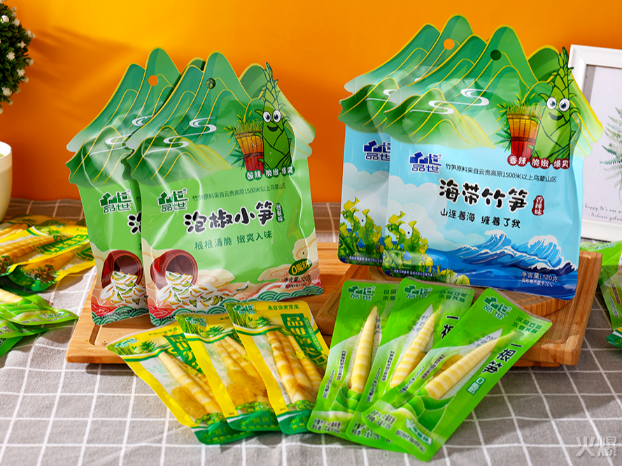 一口鲜脆唤醒自然活力！8868体育笋类零食跑出“亿”级市。